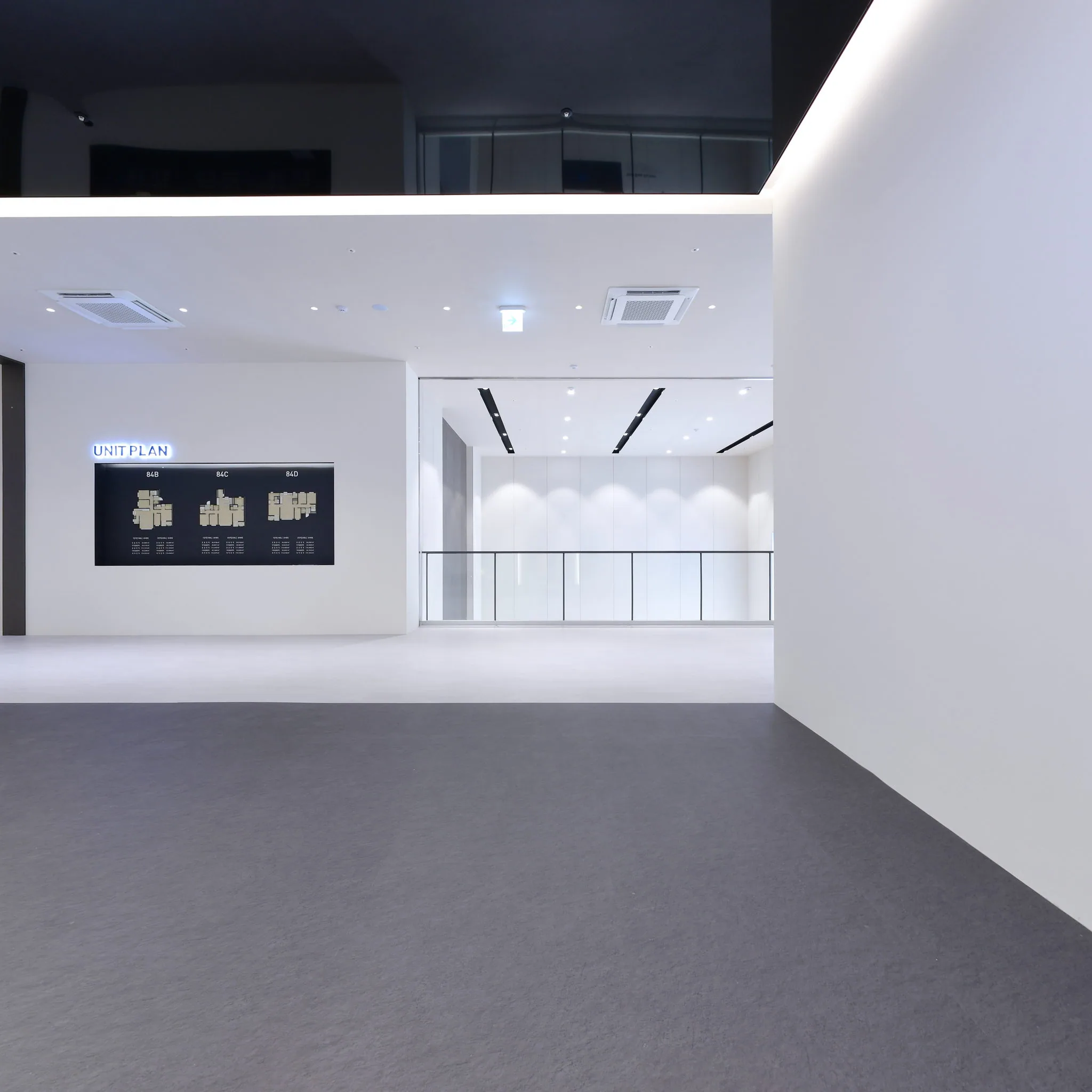 영종국제도시 신일 비아프 크레스트 견본주택 UNIT PLAN 전시 — 84B·84C·84D